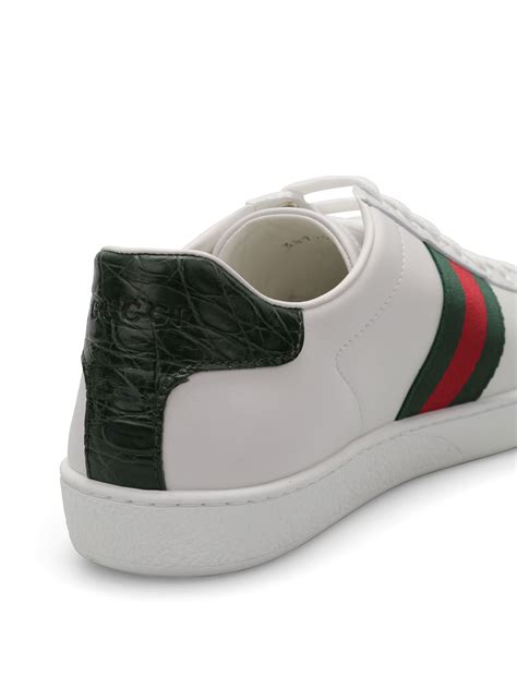 gucci crocodile sneakers